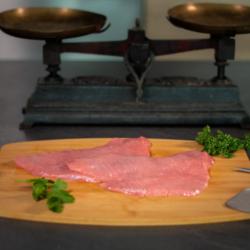 La Ferme du Sous-Bois, agriculture raisonnée et durable à Saint-Martin-en-Haut | Escalope de veau
