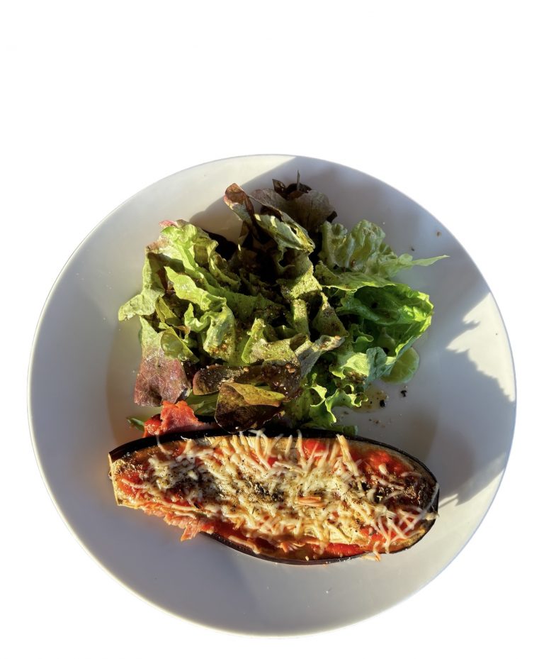 Lire la suite à propos de l’article PIZZA À L’AUBERGINE